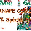 Canapé <b>comics</b> 100% Spécial strange