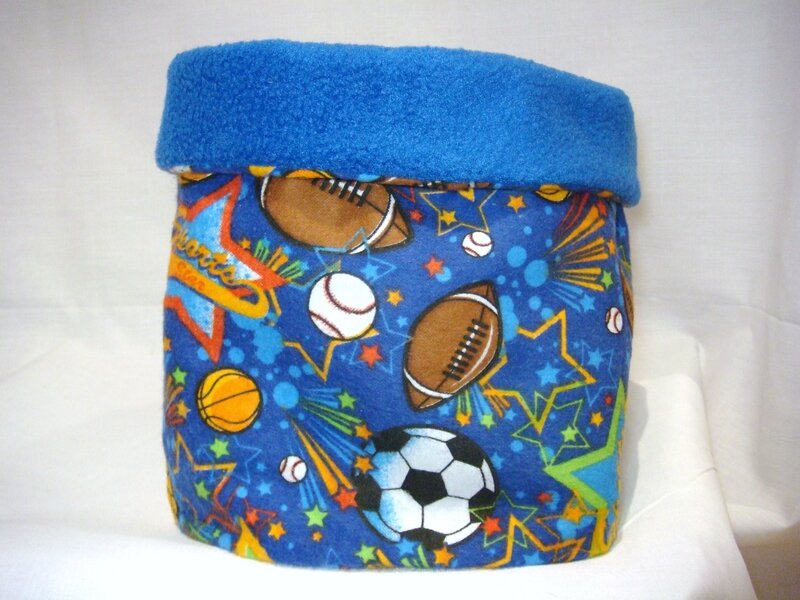 Snood polaire bleu roi ballons sport face