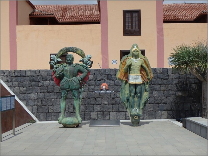 Guimar musee statues