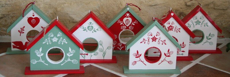 cabanes à oiseaux