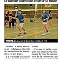 Badminton Senonches