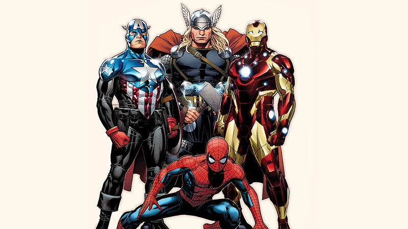 Les membres des Avengers 