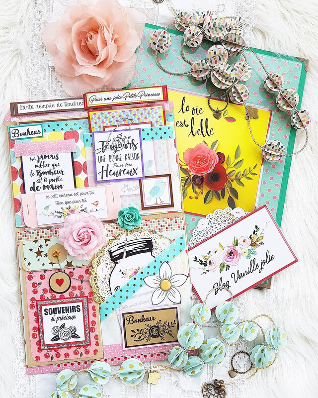 vanillejolie carte scrap
