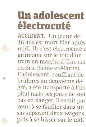 electrocute Metro