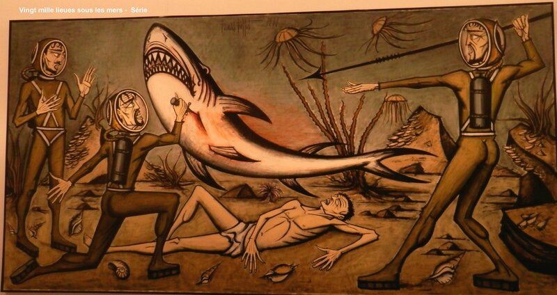 Buffet Le combat avec le requin 1989