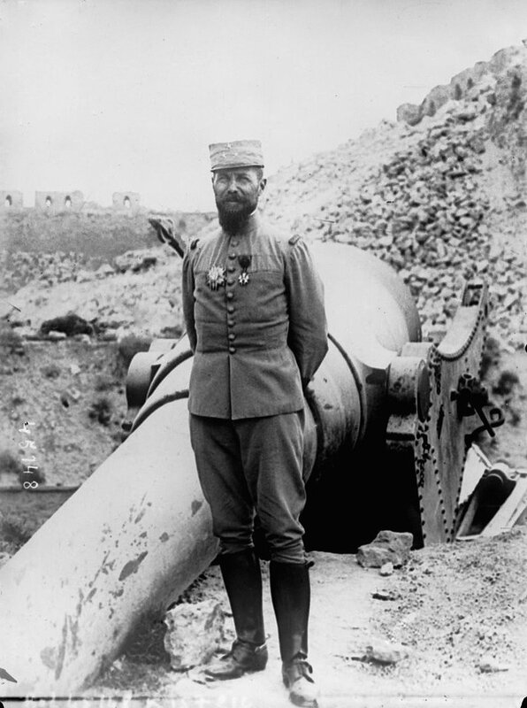 Gouraud aux Dardanelles, 1915