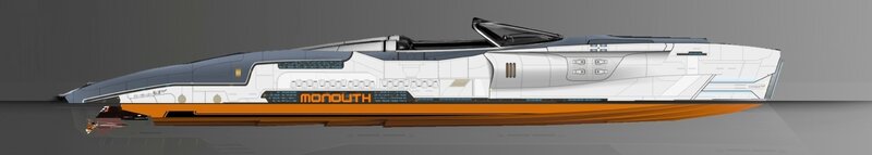 monolith boat design