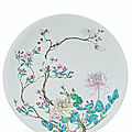 A magnificent famille rose charger, <b>Yongzheng</b> <b>six</b>-<b>character</b> <b>mark</b> <b>and</b> <b>of</b> <b>the</b> <b>period</b> (1723-1735)