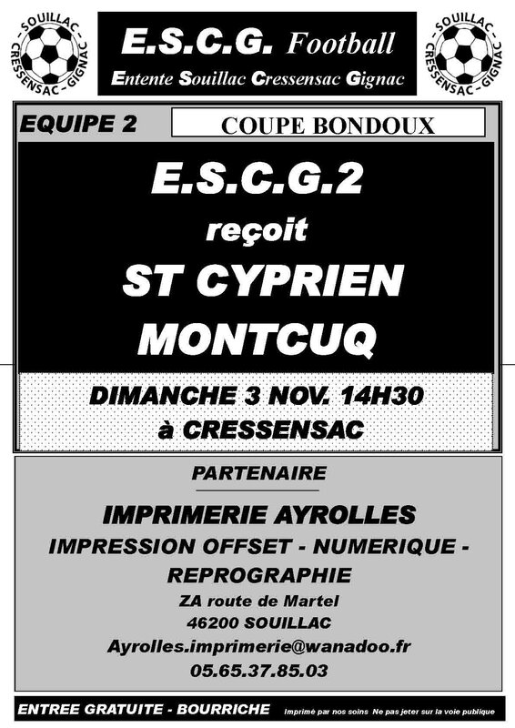 AFFICHE ESCG_Novembre Coupe Bondoux_Ayrolles