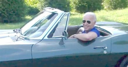 Joe Biden Corvette