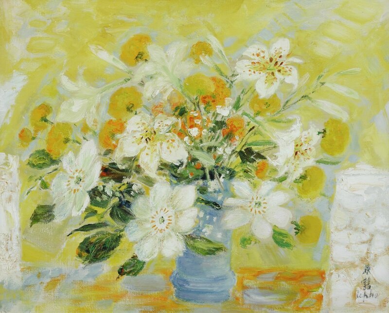 Lê Phổ (1907-2001), Fleurs (Flowers)