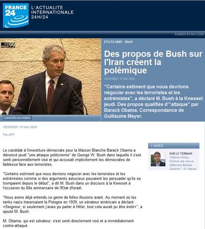 Bush_Polemique
