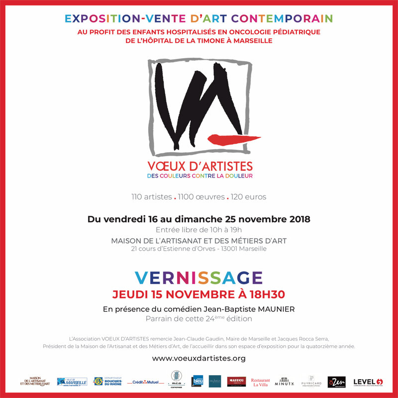 invitation Voeux d'artistes