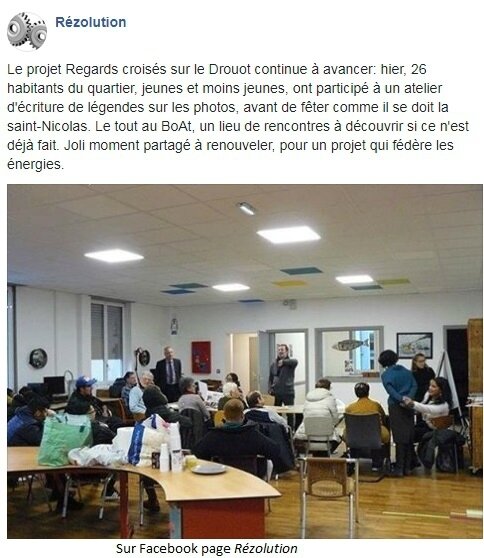 Quartier Drouot - Sur Facebook