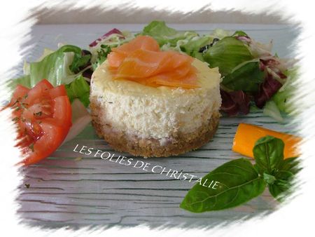 Cheesecake au saumon 10