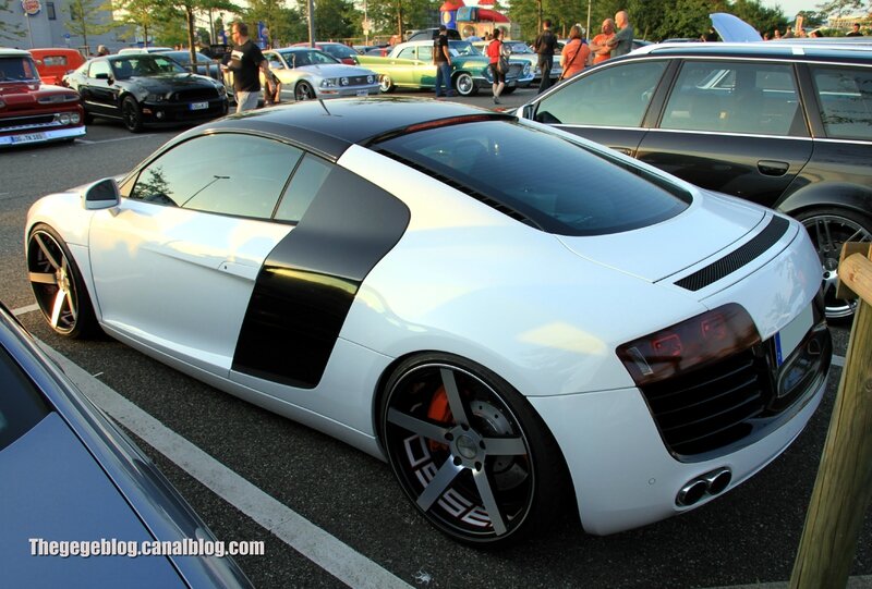 Audi R8 coupé (Rencard Burger King juillet 2013) 02