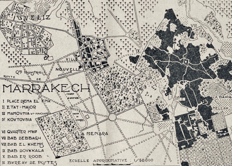 La_Technique_sanitaire_et_municipale_Marrakech-urbanisme-1922-plan-LANDAIS-Joyant