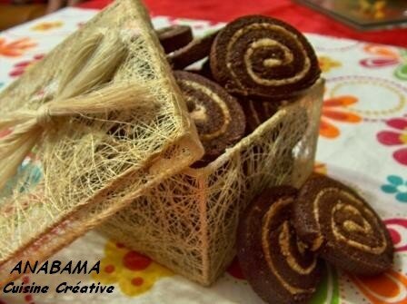 Spirales Chocolatées aux noisettes et chocolat blanc recettes legumes spirales au fromage
