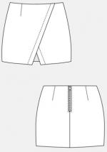 Named Patterns - Nascha mini skirt