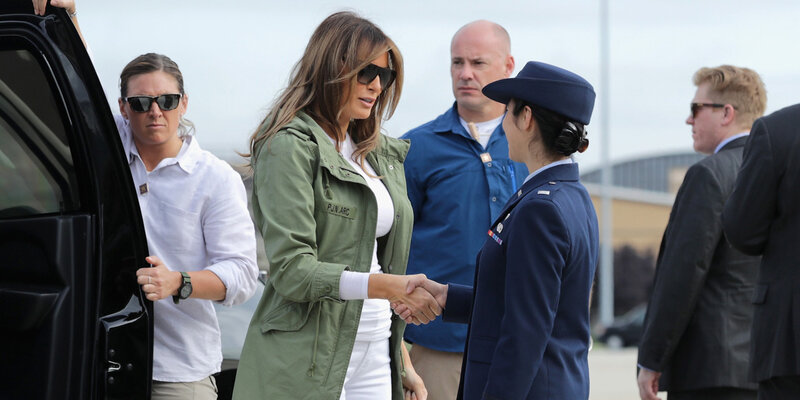 Trump-annonce-que-sa-femme-Melania-est-a-la-frontiere-avec-le-Mexique