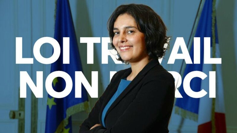 le projet de la loi travail Myriam El Khomri ministre du travail