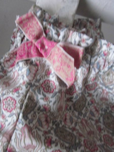 Culotte en coton imprimé rose beige gris - taille S (2)