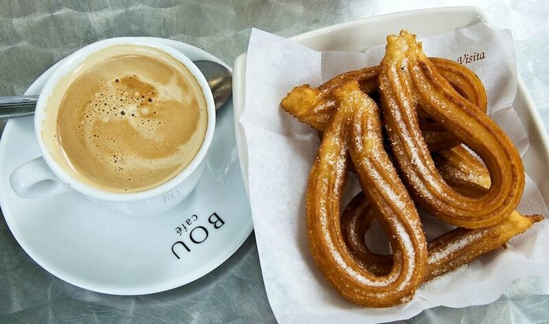 churros y cafe