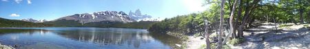 Panorama lac Mont Fitz Roy