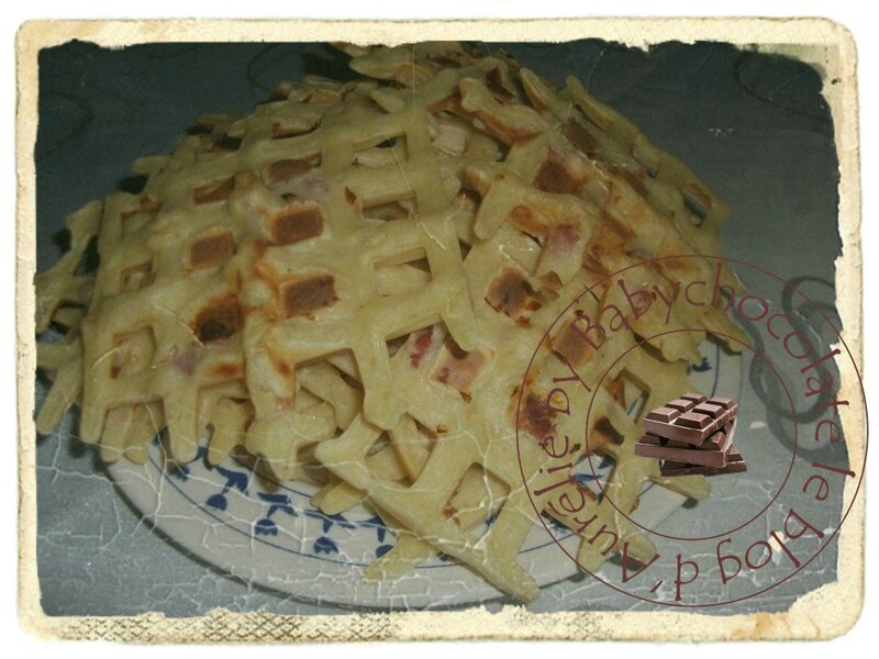 gaufre salé