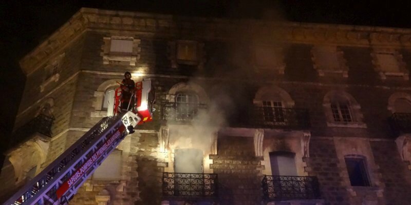 St-Jean-de-Luz Un homme saute de 10 m