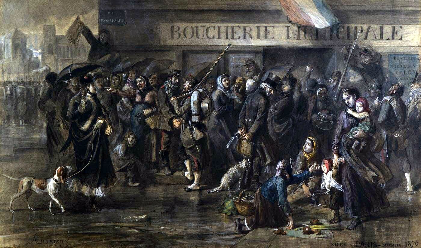Andrieux, Boucherie municipale (1871)