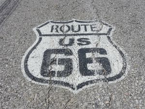 Route US 66 on the road (1024x768)
