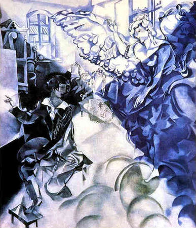 MarcChagall_SelfPortraitWithMuse