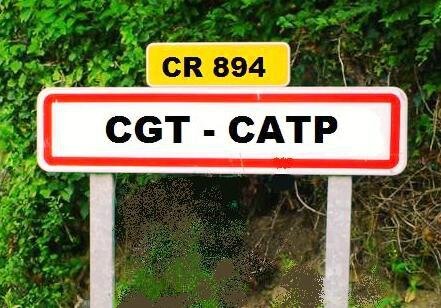 Pancarte CGT CATP