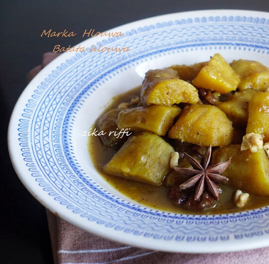 marka hlouwa batata hlouwa tajine sucré salé patate douce 5