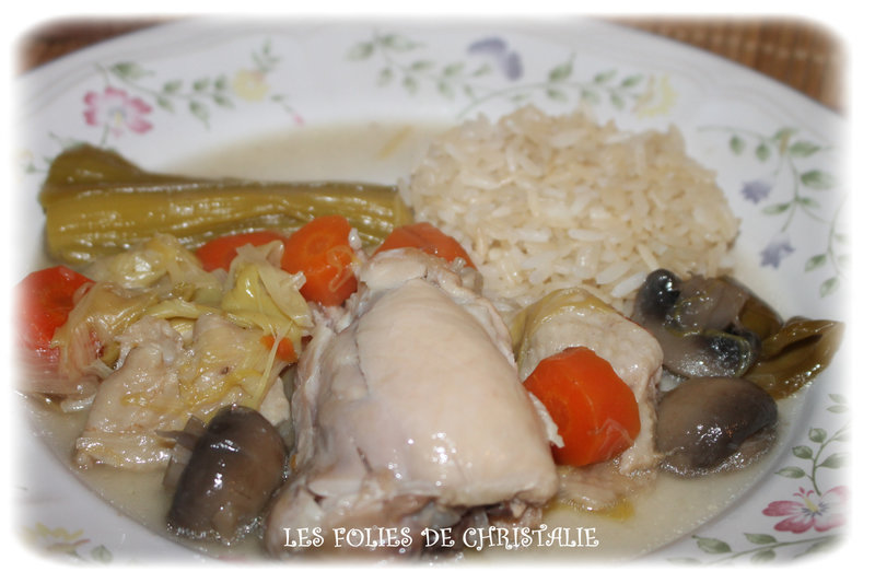 Blanquette de poulet 8