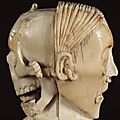 <b>Memento</b> <b>Mori</b> double face. France, XVIe siècle