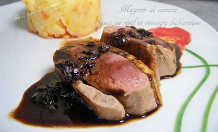 Magrets de canard au miel et vinaigre balsamique 2