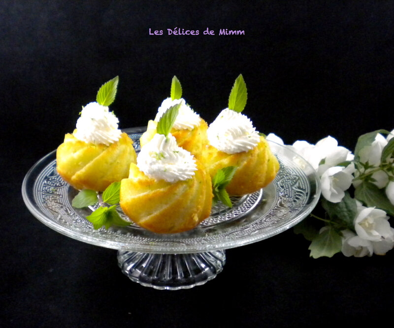 Petits quatre-quarts façon babas Mojito