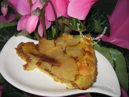 Tatin aux spéculoos et aux pommes 021