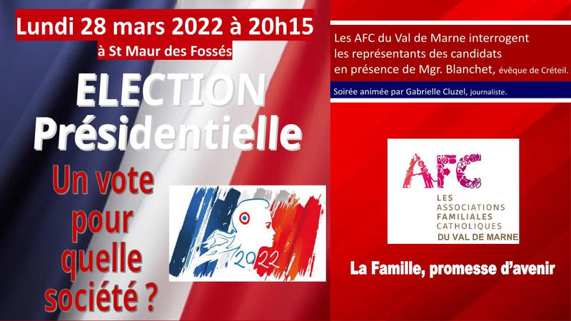 soirée débat présidentielle 2022 bannière CNAFC