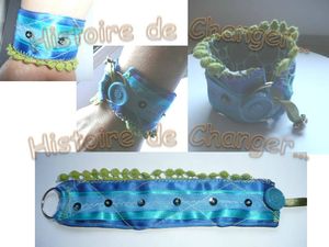 bracelet bleu large