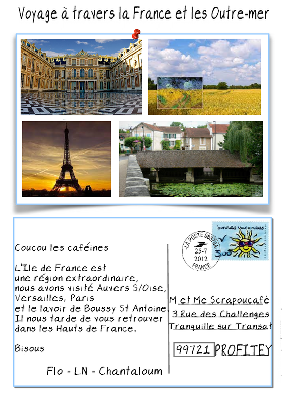 13 07 carte postale ILE DE FRANCE