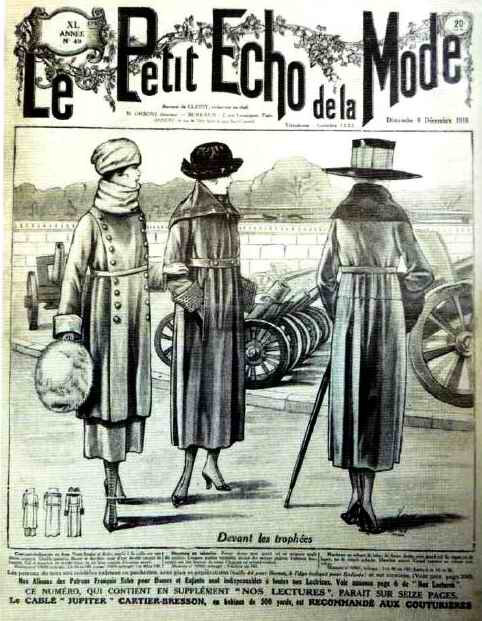echo de la mode 1918