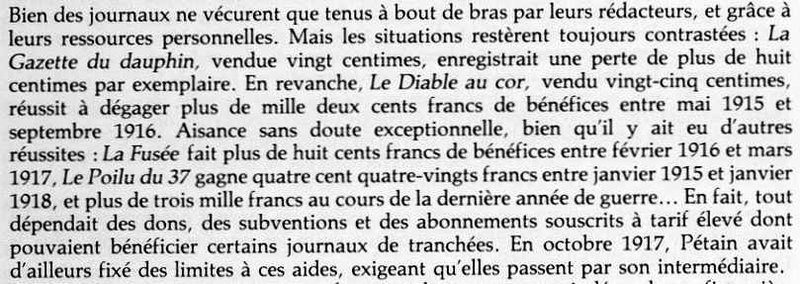 Journal de tranchées durée3