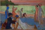 Denis, soir de septembre, la plage de Trestrignel