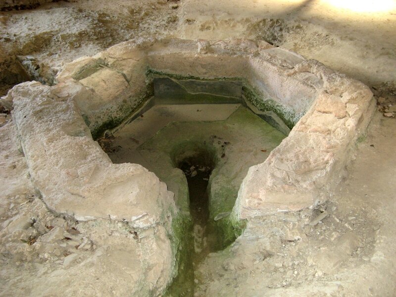 La cuve baptismale