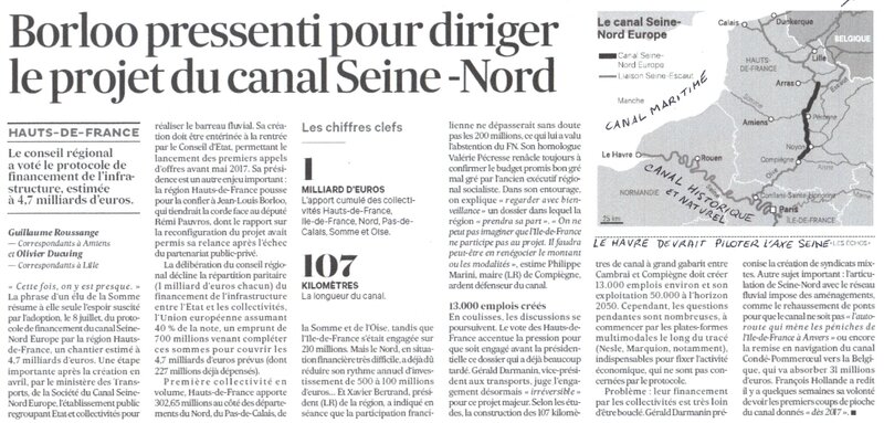 Borloo dans le canal
