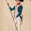 Le 4 avril 1790 à Mamers : uniforme de la garde nationale et report de la fête de la <b>fédération</b>.