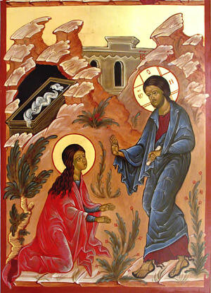 Marie-Madeleine rencontre Jésus, Jn 20